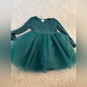 Cat & Jack Teal Long Sleeve Dress